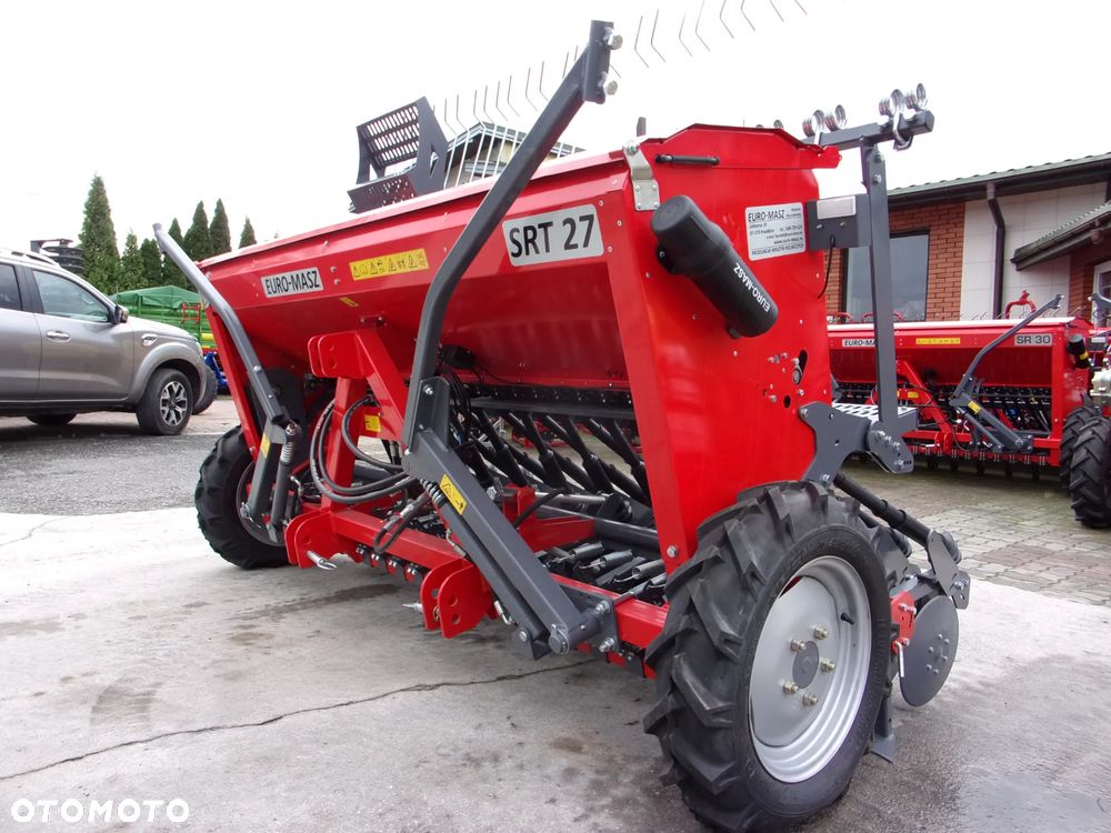Meprozet Siewnik talerzowy, stopkowy-redlicowy, SR25/SRT25, SR27/SRT27, SR30/SRT30, S107, S107T, poplonów S119, nabudowany SNT30 agregat uprawowo siewny Euro-Masz, Akpil, Agro-Masz - 5