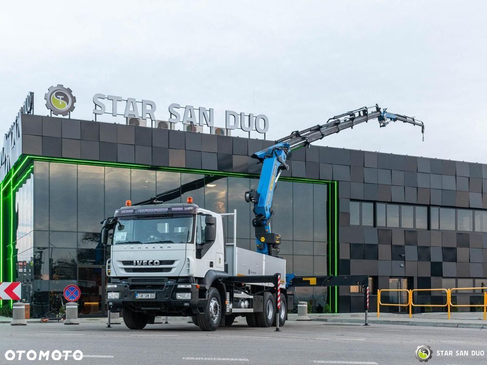 Iveco TRAKKER 410 6x4 PALFINGER PK 36002 HDS Fly Jib Żuraw - 3