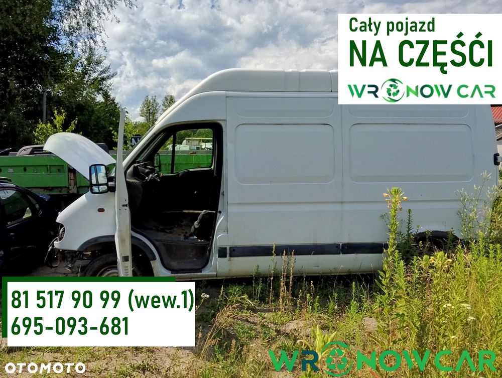 Renault Master II (94-01r.) 2.5 D 92KM. Silnik S8U 772 - 2998810 Skrzynia PF1 011 - C028682. Cały na części. GWARANCJA !!! - 1