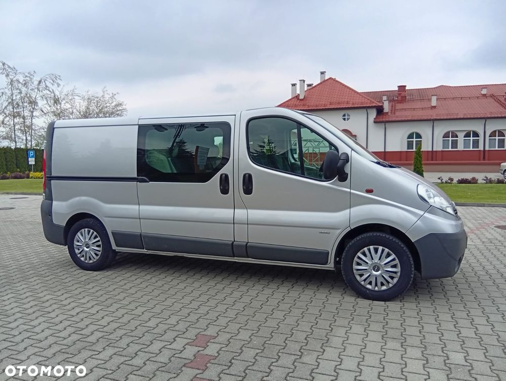 Opel VIVARO L2H1 Long Klima Elektryka Dubel Kabina 6os. Brygadówka - 5