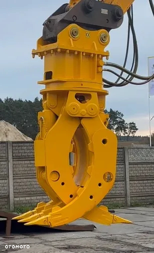 Chwytak z obrotnicą JCB koparka 16-24t JCB CAT HYUNDAI JCB mocowanie Chwytak obrotowy - 4