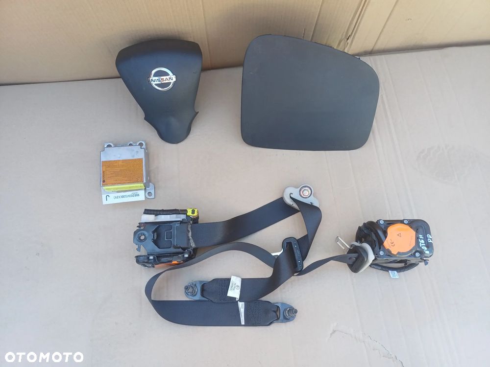 Nissan Note II E12 poduszki pasy kokpit poduszka sensor komplet - 2