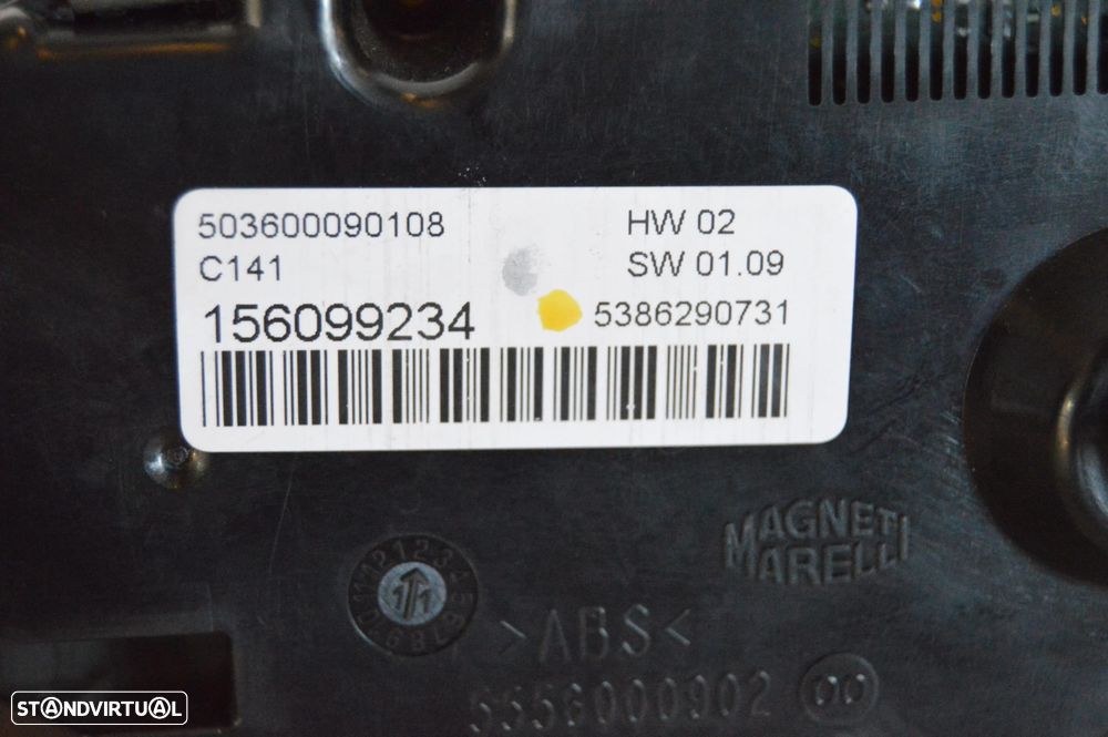 DISPLAY SOFAGEM COMANDO CHAUFFAGE AR CONDICIONADO AC CLIMATRONIC 156099234 ALFA ROMEO GIULIETTA 940 1.6 JTDM 105CV 940A3000 - 6