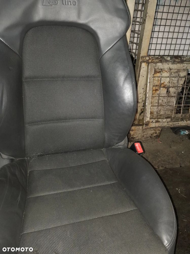 Fotele skórzane komplet AUDI A3 8P 05-08r. lift 5D S-line - 6
