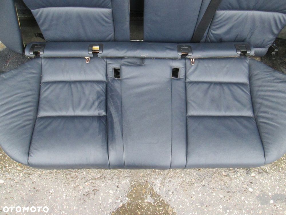 BMW E61 LCI FOTELE SKÓRZANE KANAPA KPL GRZANE ELE - 10