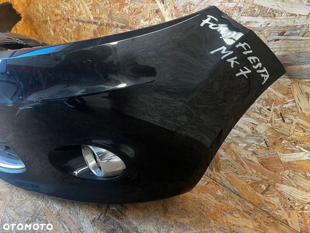 ZDERZAK PRZÓD przedni FORD FIESTA MK7 VII czarny - 6