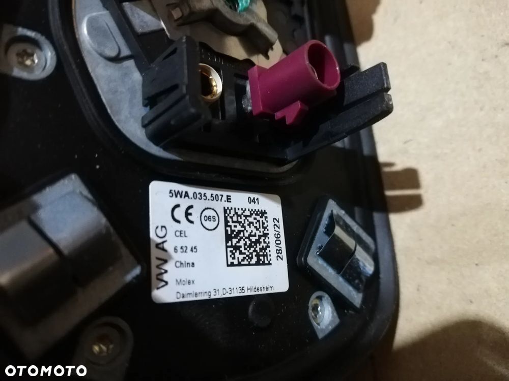 VW GOLF VIII 8 ANTENA DACHOWA 5WA035507E - 2