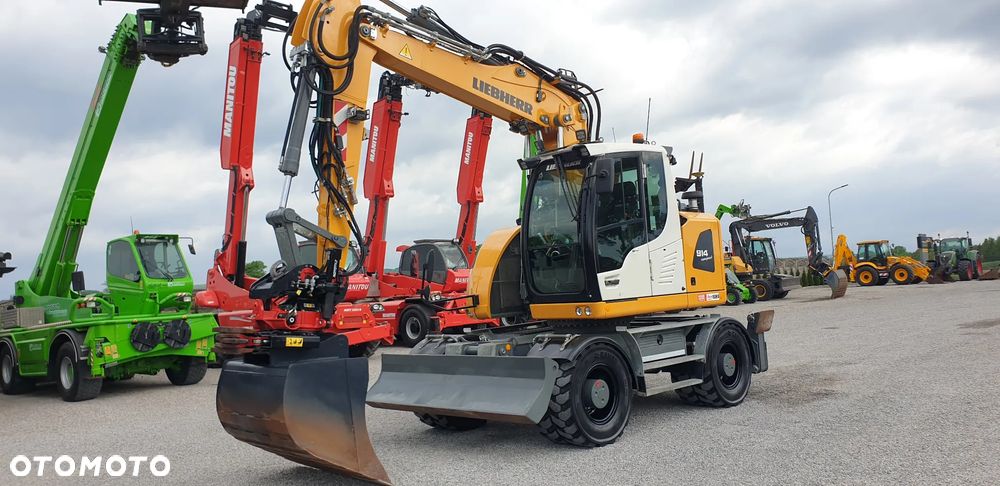 Liebherr 914 COMPACT/ rototilt /szczypce/ GPS 3D Leica/ sprowadzony - 9