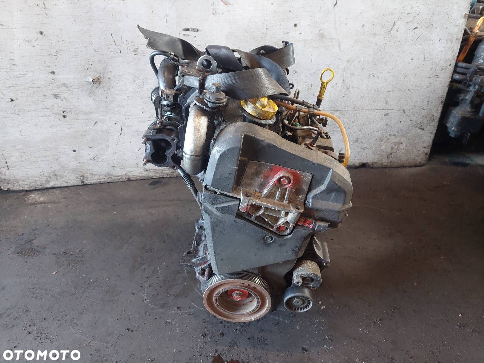 SILNIK DIESEL + POMPA WTRYSKI TURBO NISSAN MICRA K12 1.5 DCI K9K704 - 3