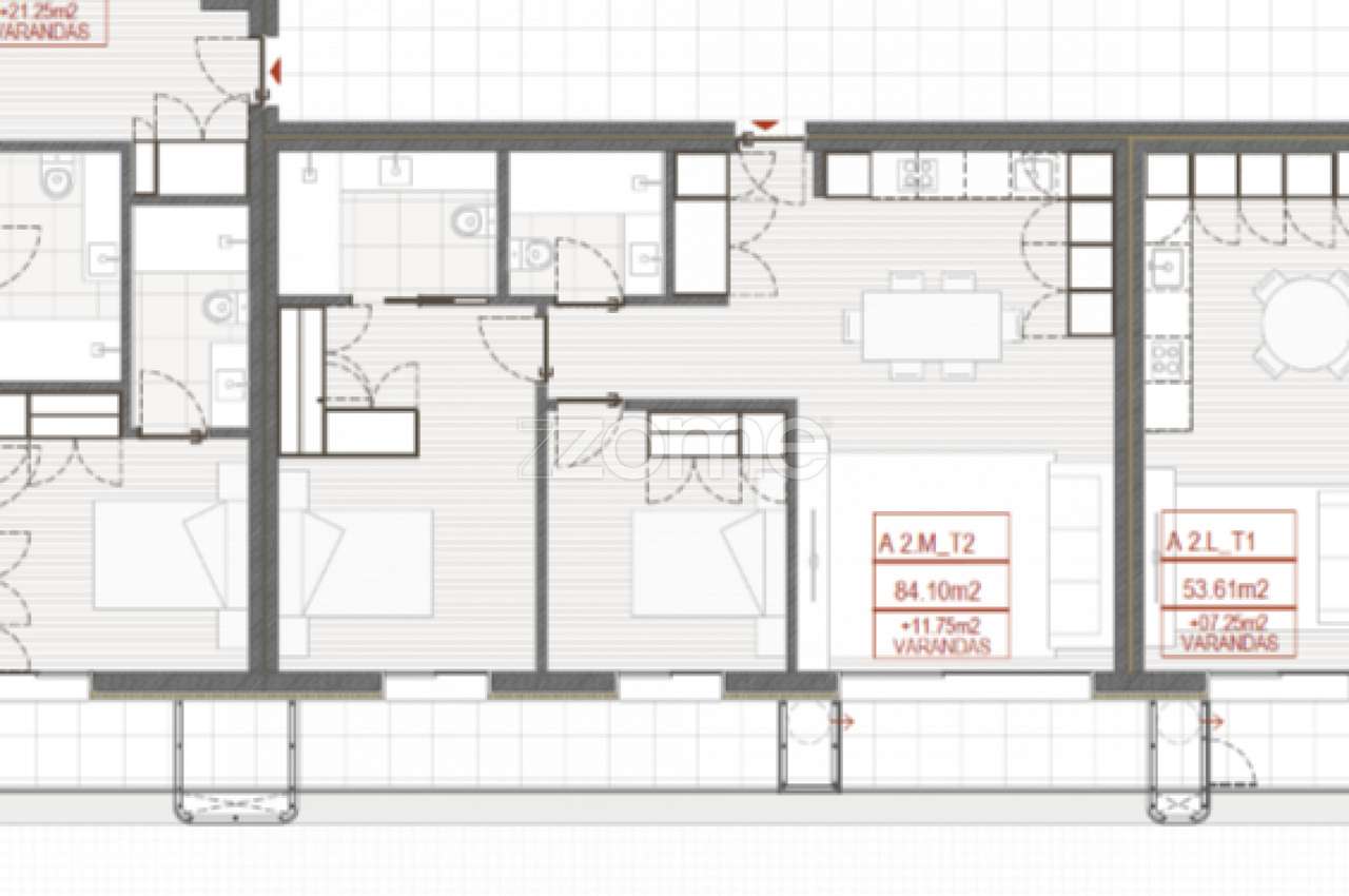 T2 Novo com Suite, Garagem e Varanda | Vizela - Grande imagem: 4/21