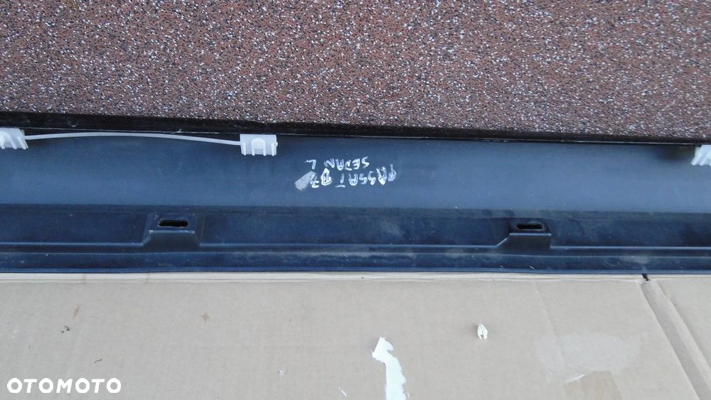 VW PASSAT B7 SEDAN LISTWA NAKŁADKA PROGOWA PROGU LEWA LC9X - 10