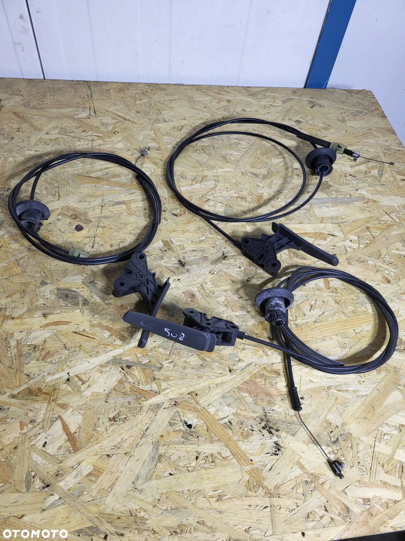Linka otwierania maski Peugeot 508 - 1