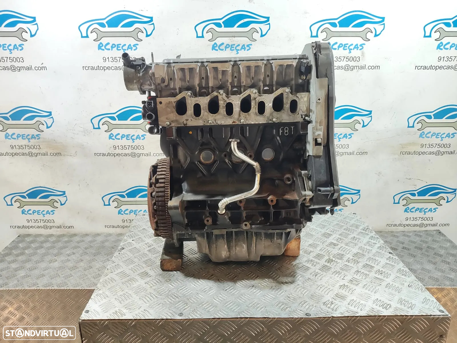 Motor Completo Renault 1.9 DCI 8v 102cv 102 cv - F9QK732 | F9Q732 - Scenic Megane - 4