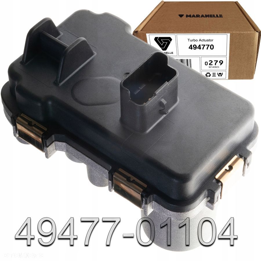 Sterownik nastawnik turbiny 49477-01104 FORD: Galaxy, Mondeo IV, S-Max - 2.2 TDCi - 1