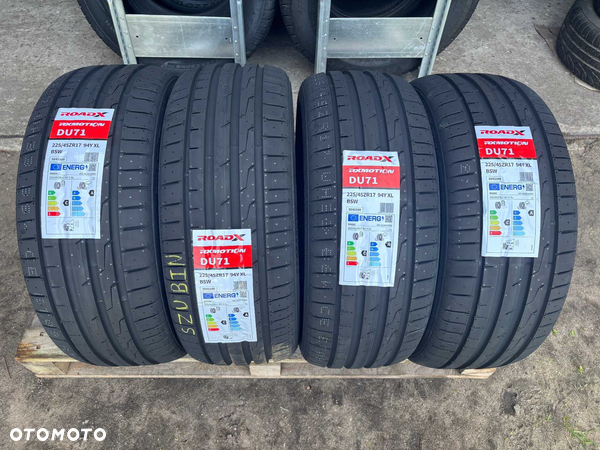 Okazja opony letnie 225/45R17 ROADX RXMOTION DU71 gr.SAILUN NOWE 2024