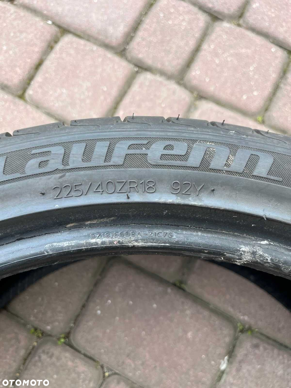 Opony Laufen S Fit EQ+  225/40/18 92Y XL FR ROK 2023 JAK NOWE 7,5mm - 7