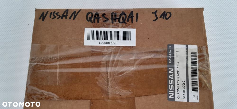 NISSAN QASHQAI J10 RAMKA RAMKI HALOGENÓW CHROM KE540-JD080 - 7