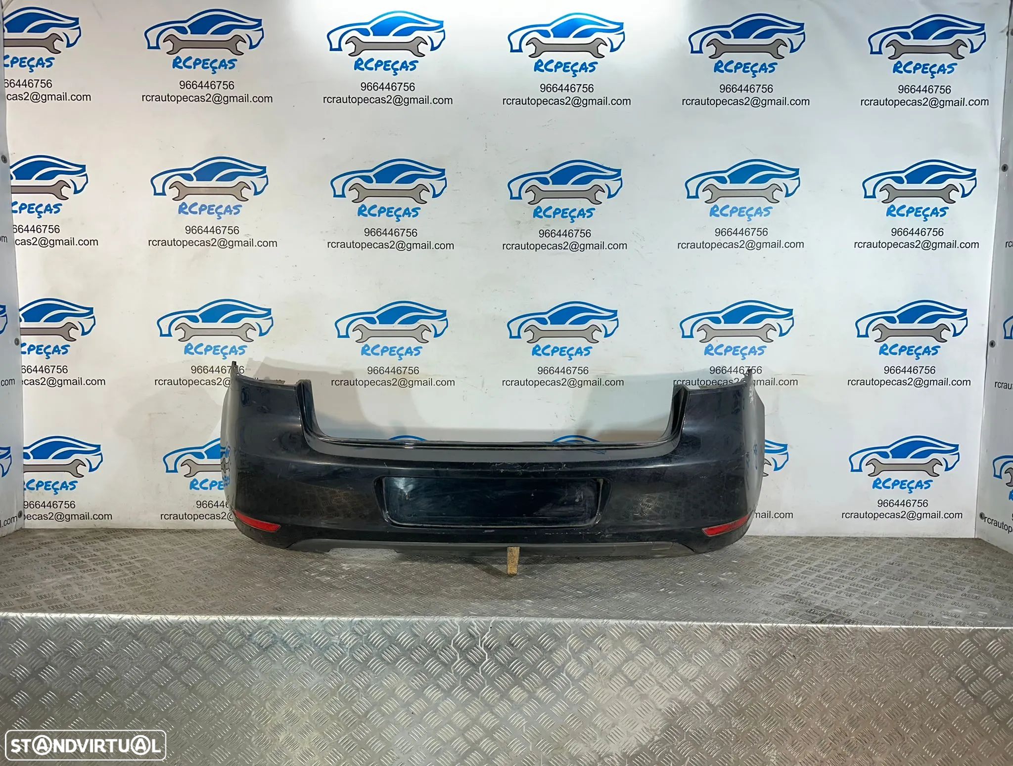 .Parachoques Tras Traseiro Original VW Volkswagen Golf 6 5 Portas 5k6 807 421 2006 - 2013 - 1