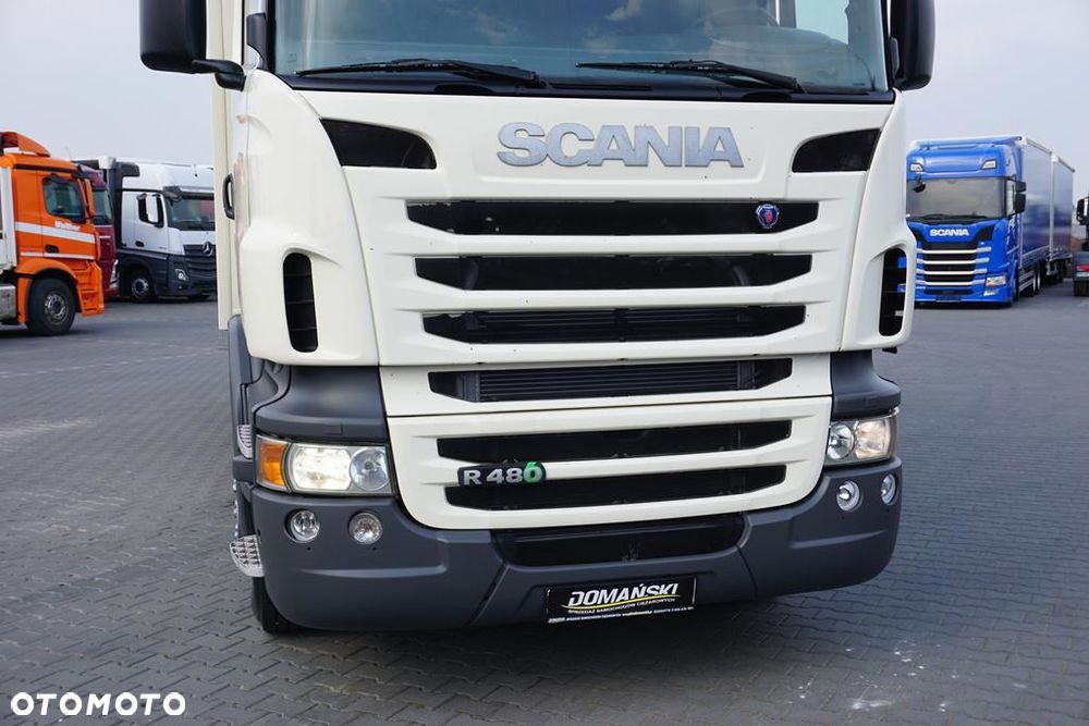 Scania R 480 / E 6 / CHŁODNIA + WINDA / 19 PALET / RETARDER / OŚ SKRĘTNA - 28