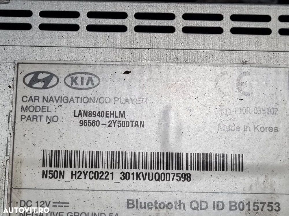 Navigatie Hyundai IX35 2010 - 2019 (1350) 965602Y500TAN - 4