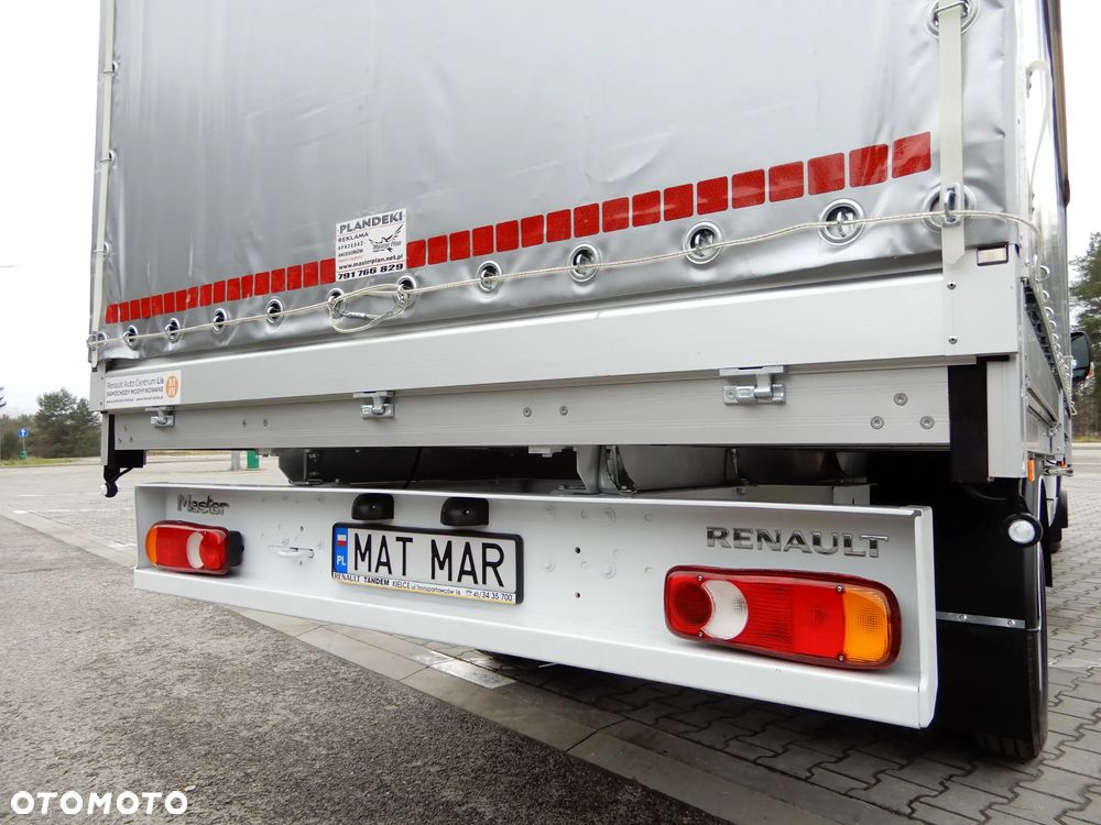 Renault Master 2.3 dCi 163 KM Firana Obustronna Skrzynia 4327 mm 8 E.Palet BLIŹNIAK WZMACNIANY 60 Tys Przebieg Serwis ASO Stan Jak NOWY POLECAM - 16