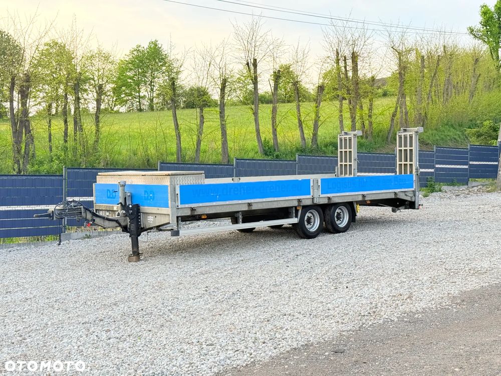 Humbaur * Przyczepa Tandem Humbaur * Niskopodwoziowa * 7.20 Długa * Najazdy * - 29