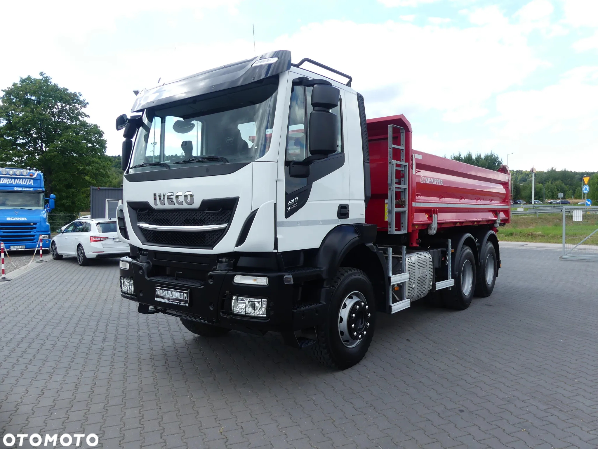 Iveco TRAKKER / X-WAY 420 / 6x4 / KH-KIPPER 3 STR / HYDROBURTA / WYWROTKA / - 4