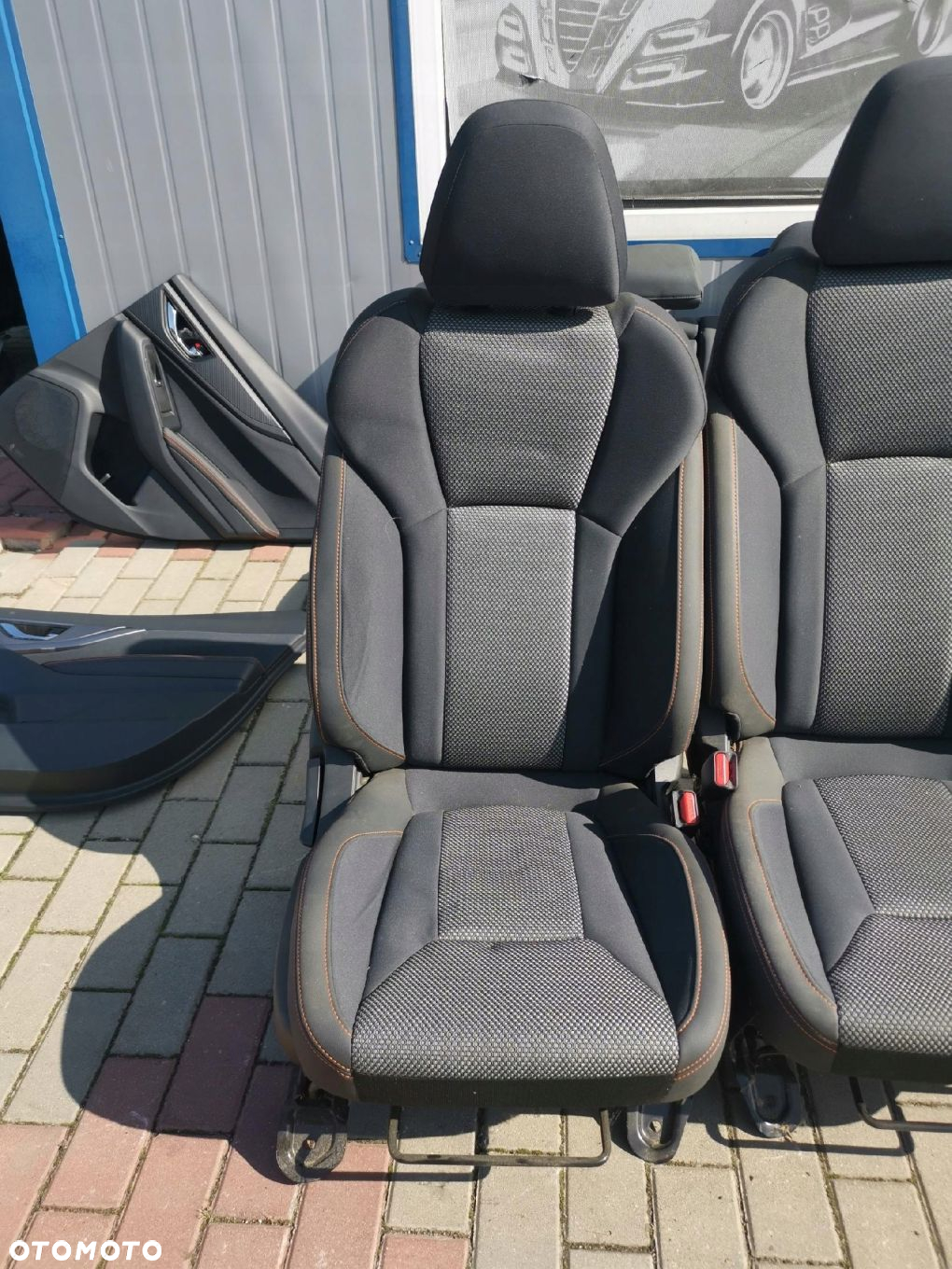 SUBARU XV II 17-23 FOTELE BOCZKI KANAPA KOMPLET - 4