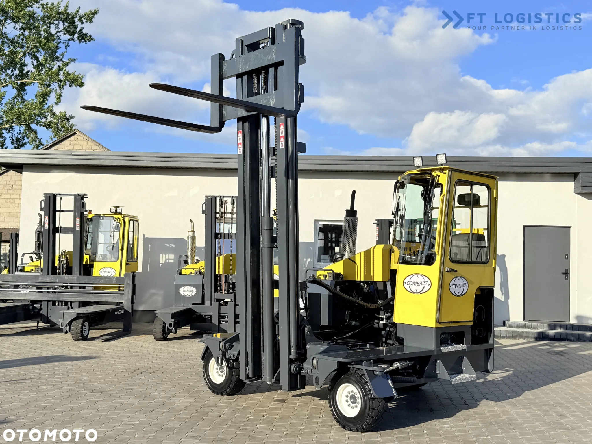 Combilift WÓZEK CZTEROKIERUNKOWY - WIELOKIERUNKOWY C5000XL / GAS / DUPLEX 6000MM /JEDYNE 3479 MOTOGODZIN /  PRZESUW WIDEŁ / PEŁNA KABINA / STAN IDEALNY / Szeroka oferta wózków czterokierunkowych i bocznych, dopasowanych do różnorodnych potrzeb i zastosowań - 26