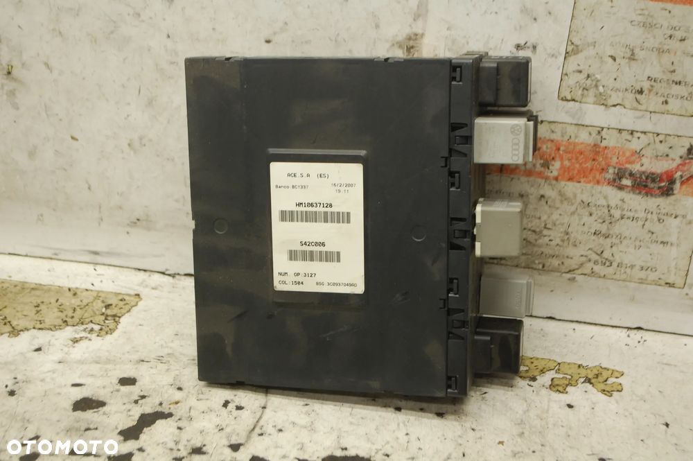MODUŁ BORDNETZ 3C0937049AD VW GOLF V KOMBI PASSAT B6 AUDI SEAT SKODA - 2