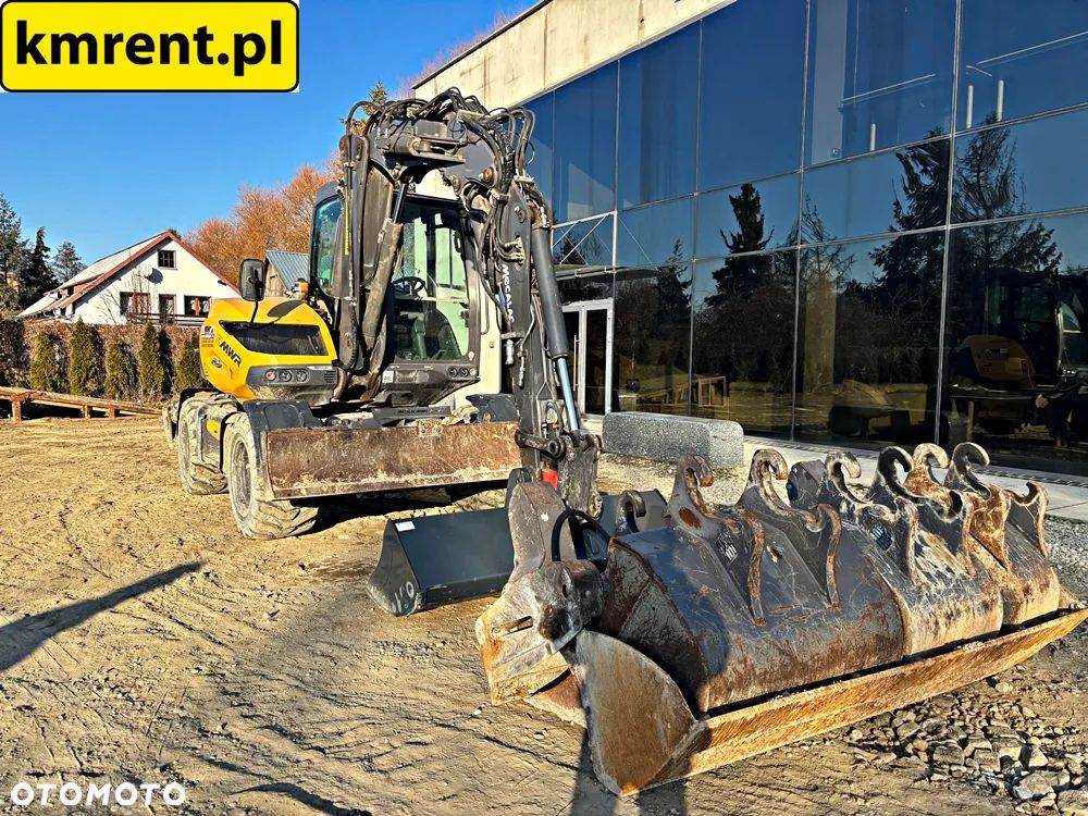 Mecalac 9 MWR KOPARKA KOŁOWA 2019R. | MECALAC 11 KOMATSU PW 98 TEREREX TW 95 110 WACKER NEUSON 100 YANMAR - 15
