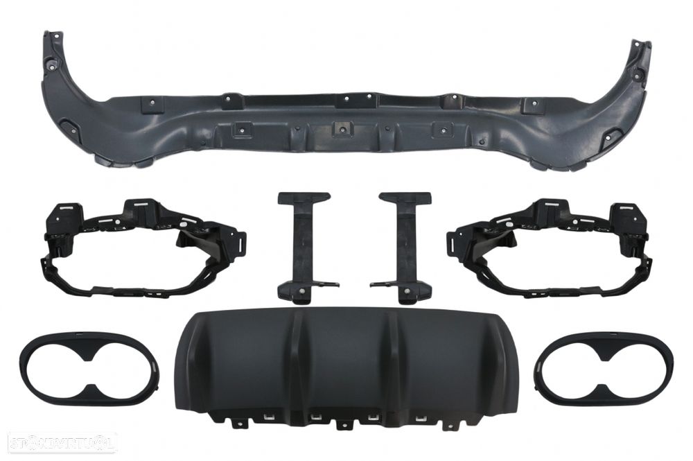 Difusor com Ponteiras Mercedes GLB X247 SUV (2020 em diante) - 6