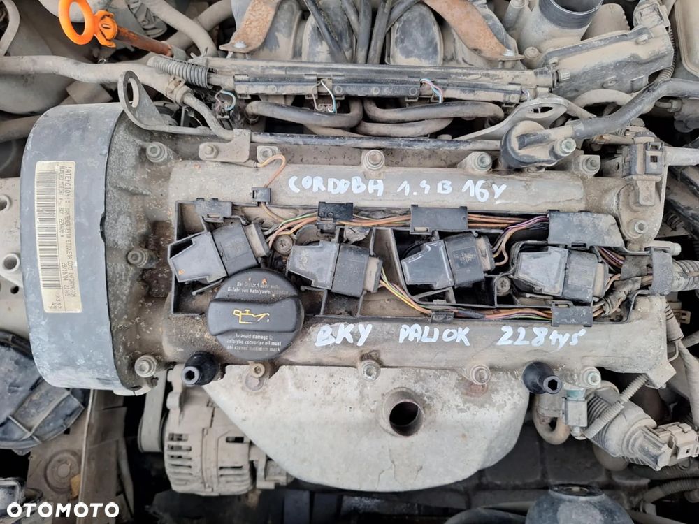 SILNIK 1.4 B 16V BKY SEAT CORDOBA IBIZA POLO FABIA GWARANCJA - 1