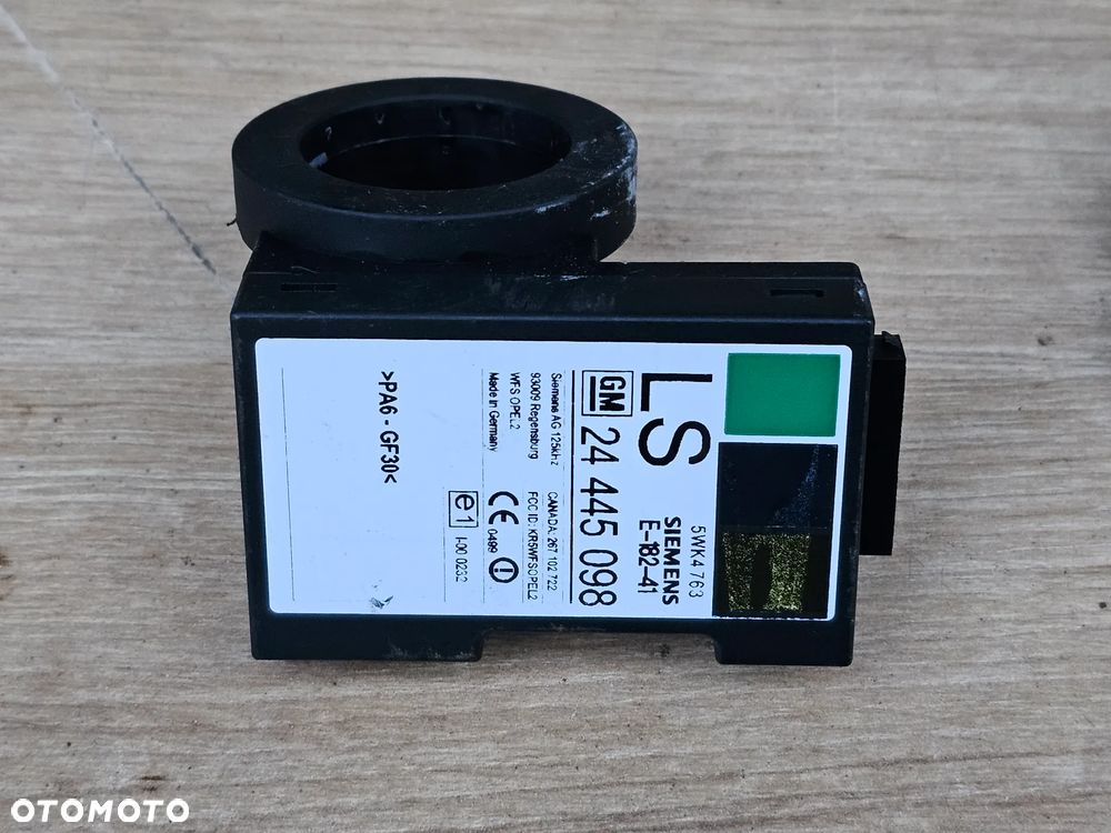 KOMPUTER STEROWNIK SILNIKA PESTKA PIERŚCIEN IMMOBILAIZERA ZESTAW ASTRA G ZAFIRA A 1.8 Z18XE 09158670 - 5