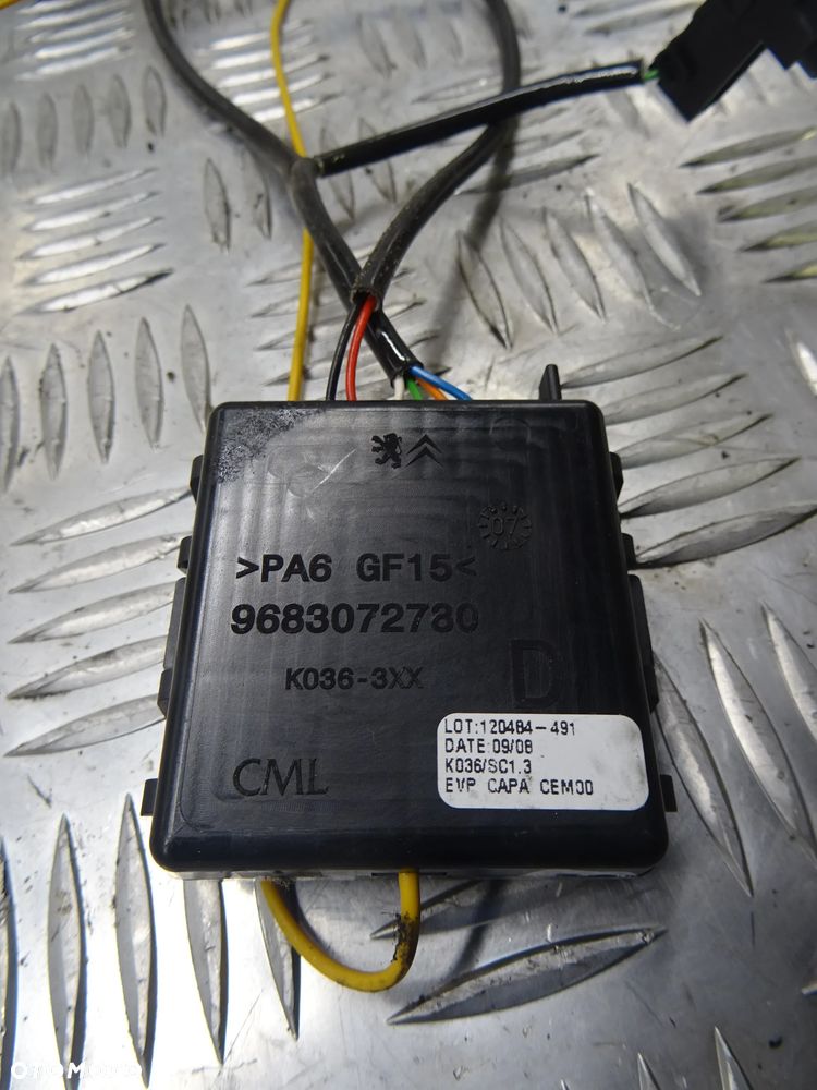 CITROEN C5 III SEDAN MODUŁ STEROWNIK LED PRAWY PRZÓD - 5