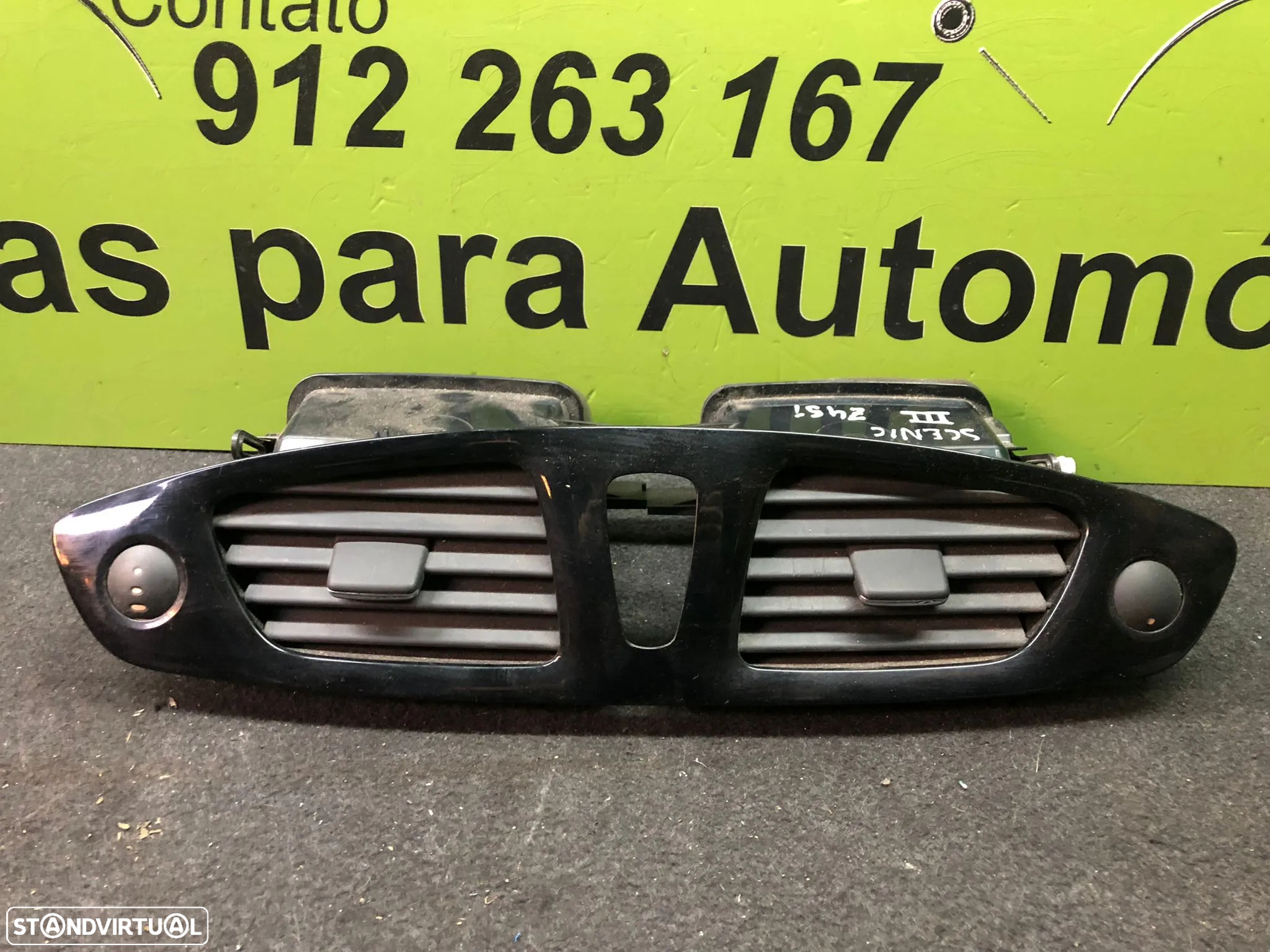 RENAULT SCENIC III GRELHAS TABLIER VENTILAÇÃO - Z451 - 2