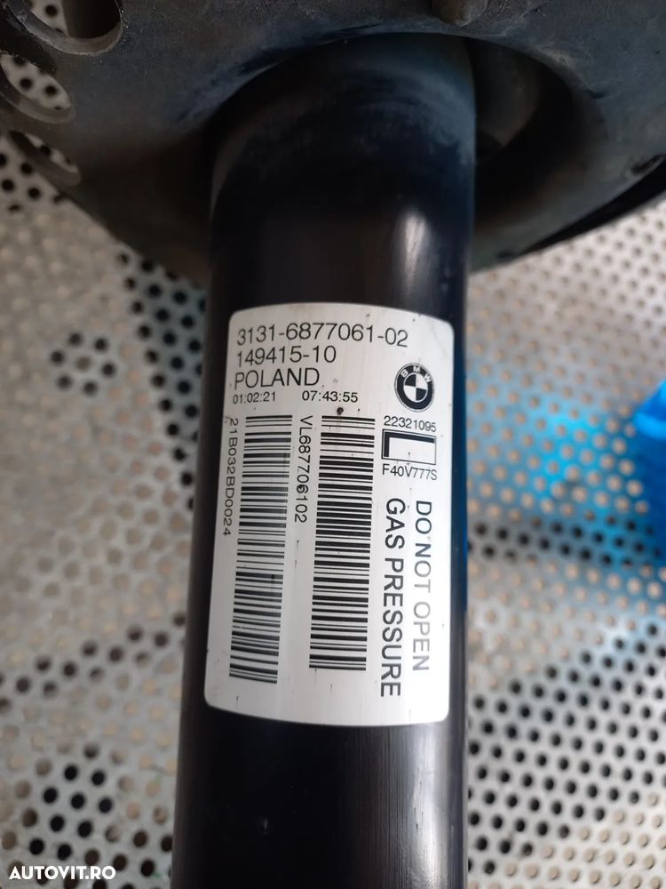 Ansamblu Telescop Arc Flansa Telescoape Arcuri Fata Bmw Seria 1 Seria 2 F40 F44 Sdrive Cod   Impeca - 7