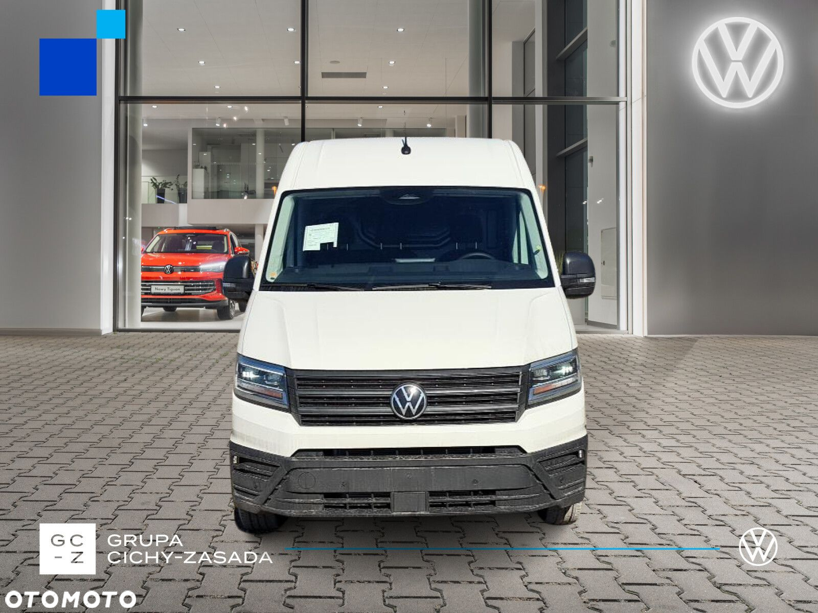 Volkswagen Crafter 35 Furgon z wysokim dachem silnik: 2,0 l EU6 SCR 177 KM / skrzynia biegów: 4MOTION automatyczna 8-biegowa rozstaw osi: 3640 mm - 8