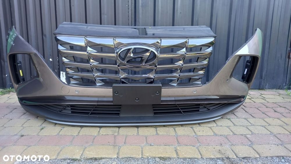 HYUNDAI TUCSON IV B6S ZDERZAK PRZÓD 4 PDC KOMPLET WIĄZKA ŻALUZJE BEZ KAMERY - 1
