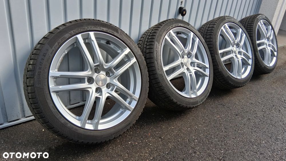 Koła Felgi Dezent zimowe 5x100 Audi Vw Seat 205/45R17 - 1
