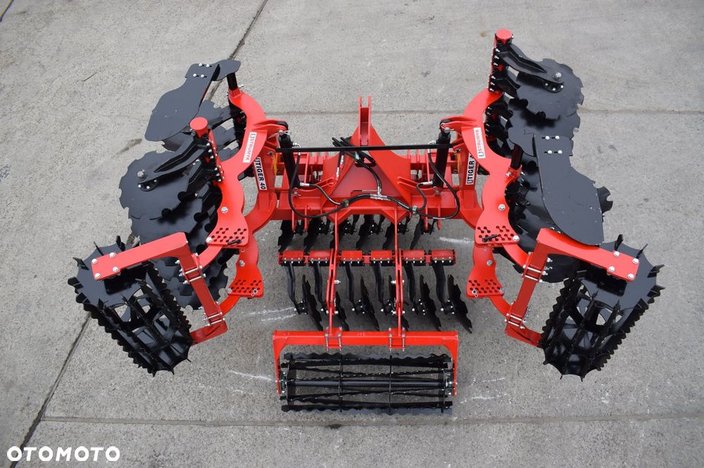 Brona talerzowa hydrauliczna Cieżka Hydraulicznie Składana talerzówka STRUMYK 2 SIŁOWNIKI - 4