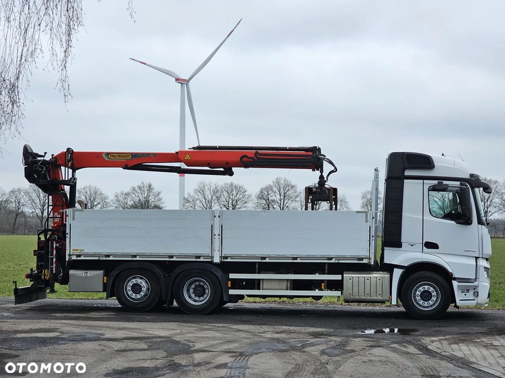 Mercedes-Benz Actros 2545 6x2 | Palfinger HDS| Zawieszenie pneumatyczne  | 340 tys. km | Euro 6 - 4