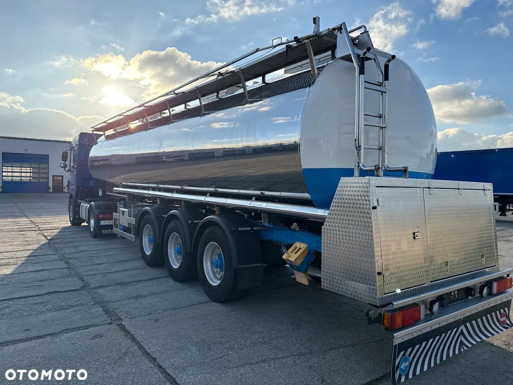 Inny HLW Cysterna spożywcza nierdzewna 3 KOMORY - 4