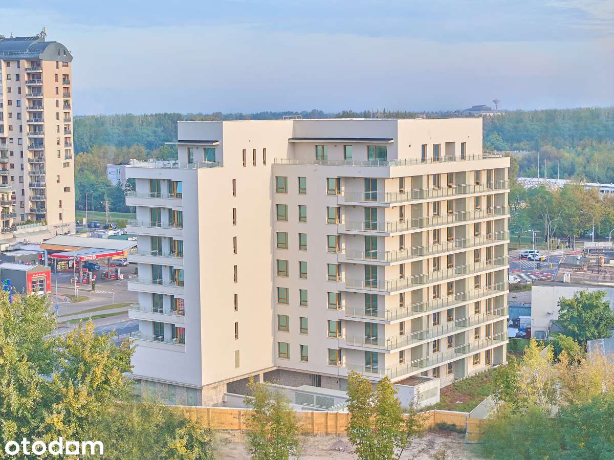 1-pokojowe mieszkanie 36m2 + loggia