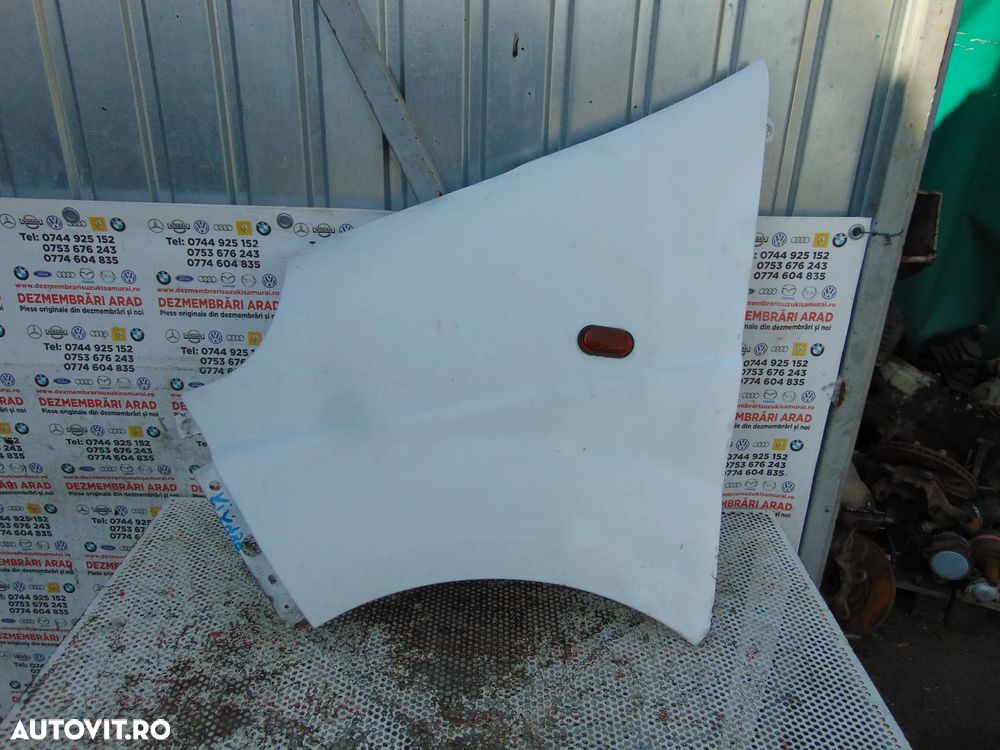 Aripa renault Trafic 2002-2013 aripi Opel vivaro stanga dreapta alba - 1