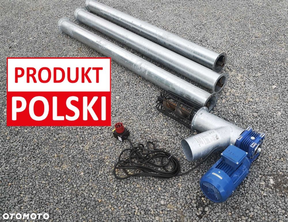 Żmijka do zboża-rura ocynkowana-przenośnik zbożowy 110/140/160/180/220 - 3