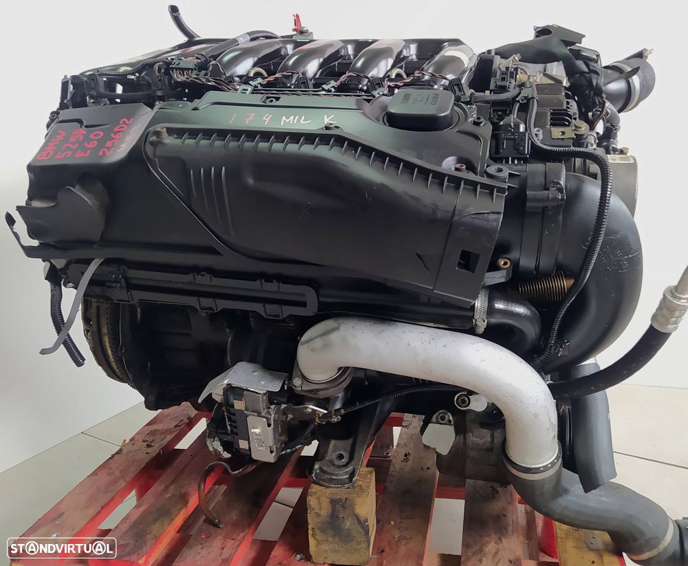 Motor Bmw 525D 177cv E60 E61 M57 256D2 ano 2005 - 4