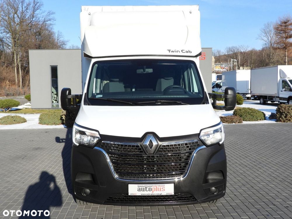 Renault MASTER PLANDEKA 10 PALET WEBASTO TEMPOMAT LEDY PNEUMATYKA KLIMATYZACJA  165KM - 6