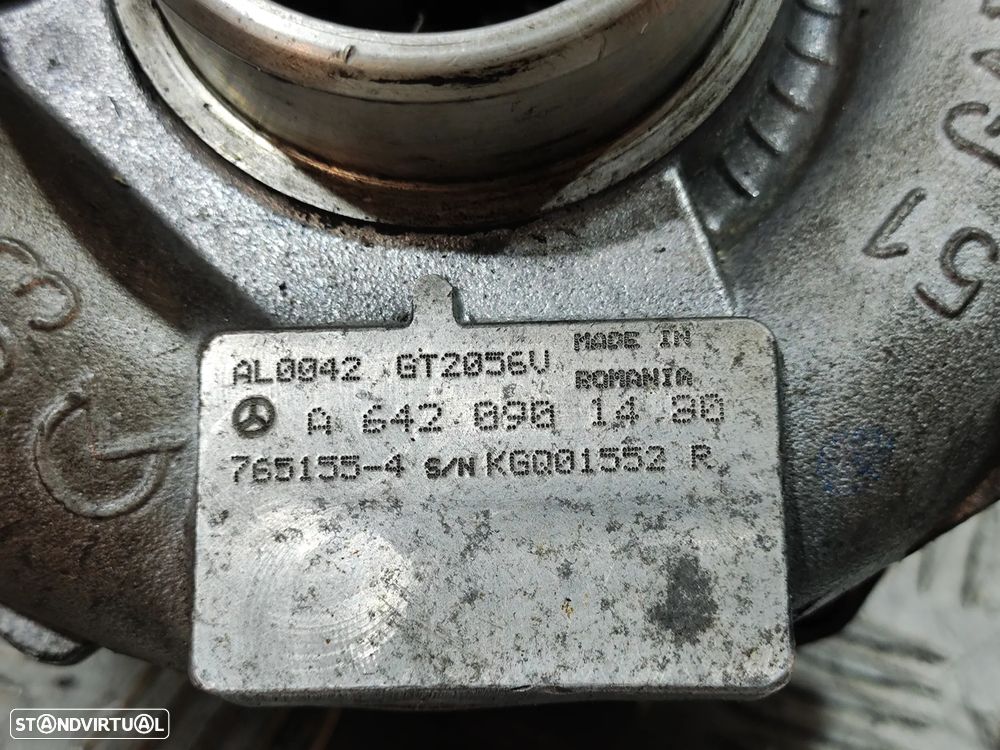 Turbo Garrett Mercedes Benz GT2052V 3.0 CDI V6 24V 225 642920 - 7