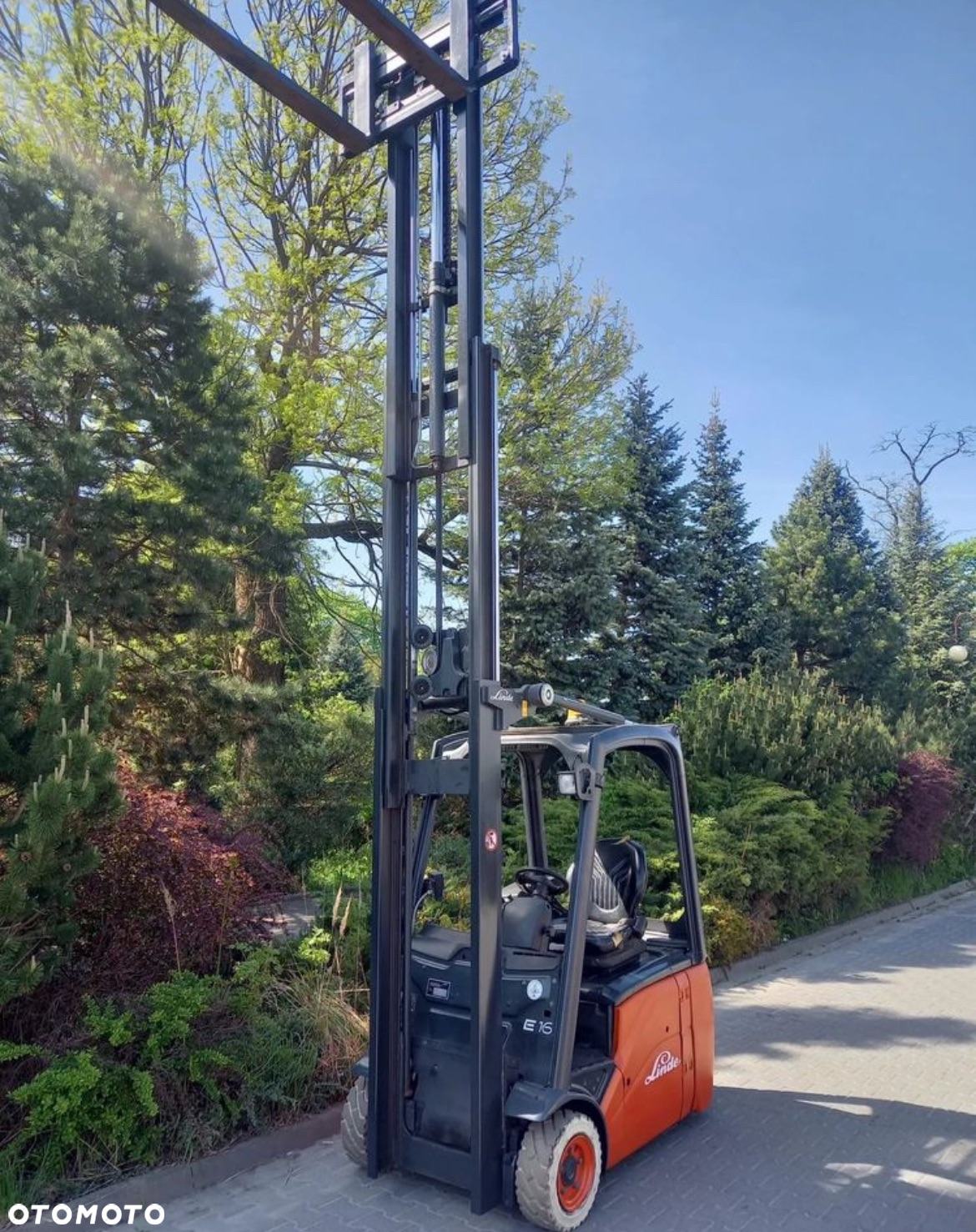 Linde E16, E15, 2006 r., przesuw, Triplex - 9
